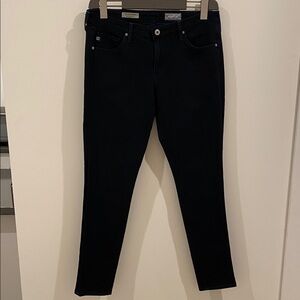 AG Adriano Goldschmied Dark Blue The Legging Ankle Contour 360 skinny Jeans